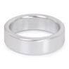 Kiotos Cockring en aluminium Circle 15mm Argenté